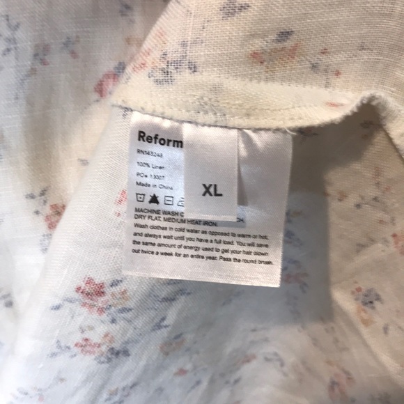 Reformation Carmelo Minidress in Gabrielle XL - Picture 7 of 7